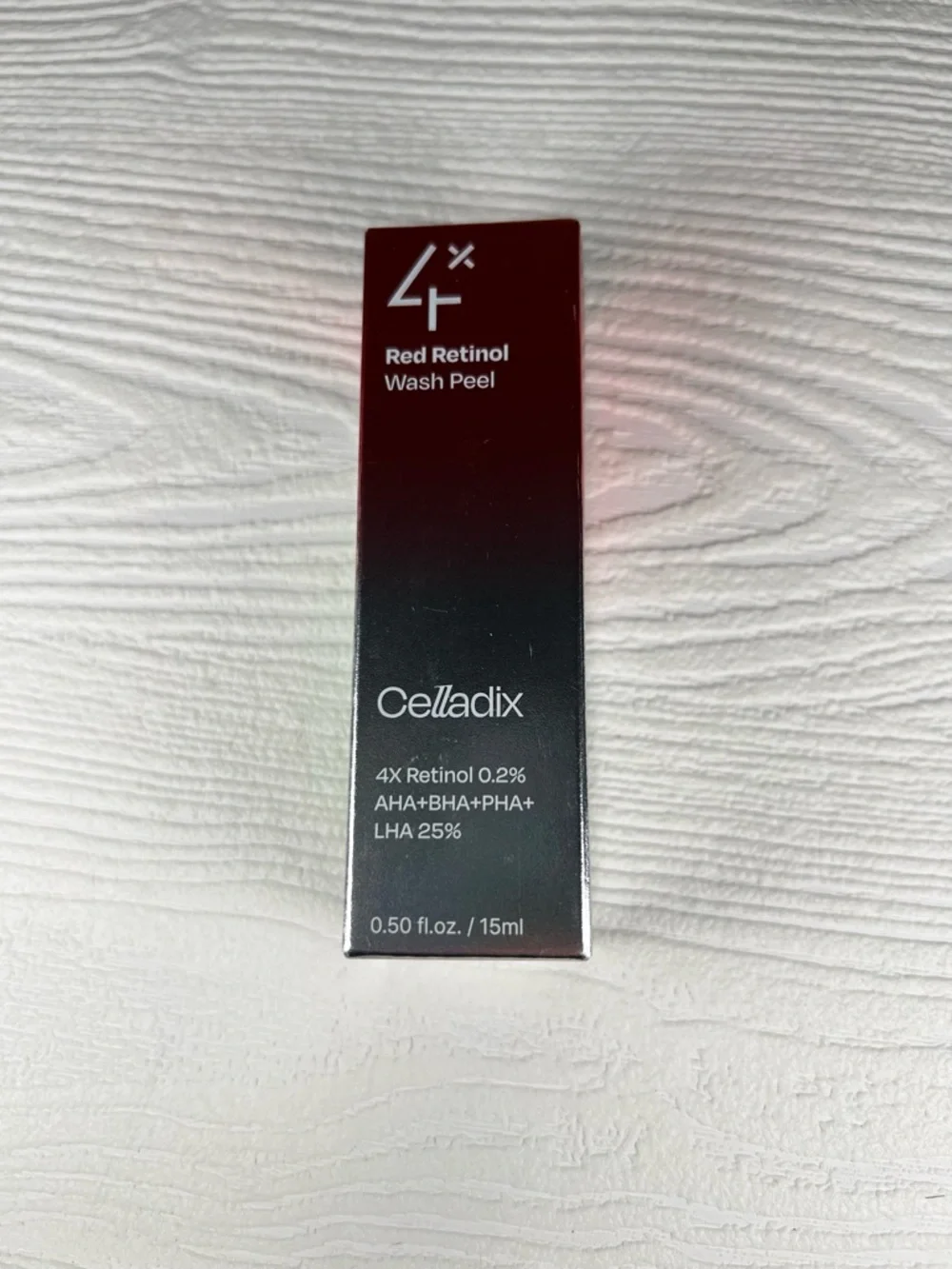 Korean Skincare Celladix Hibiscus Red Retinol 4X Wash Peel